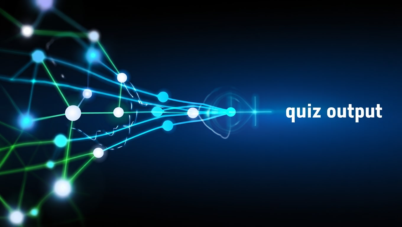 Quizify Ai-abstract-neural-network-generating-glowing-quiz-output-data