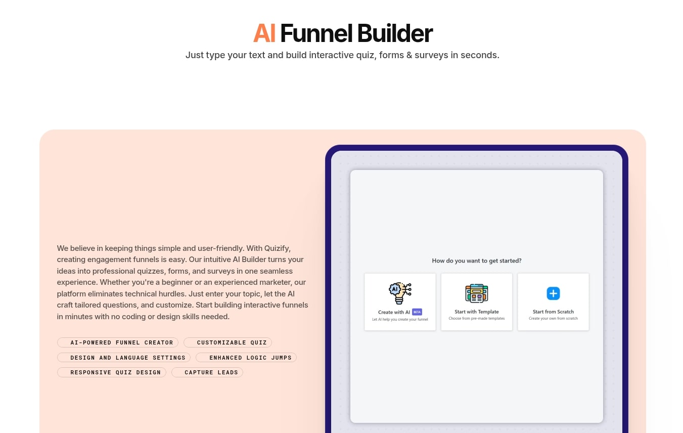 quizify ai-funnel-builder-for-creating-engaging-quizzes-and-surveys-easily