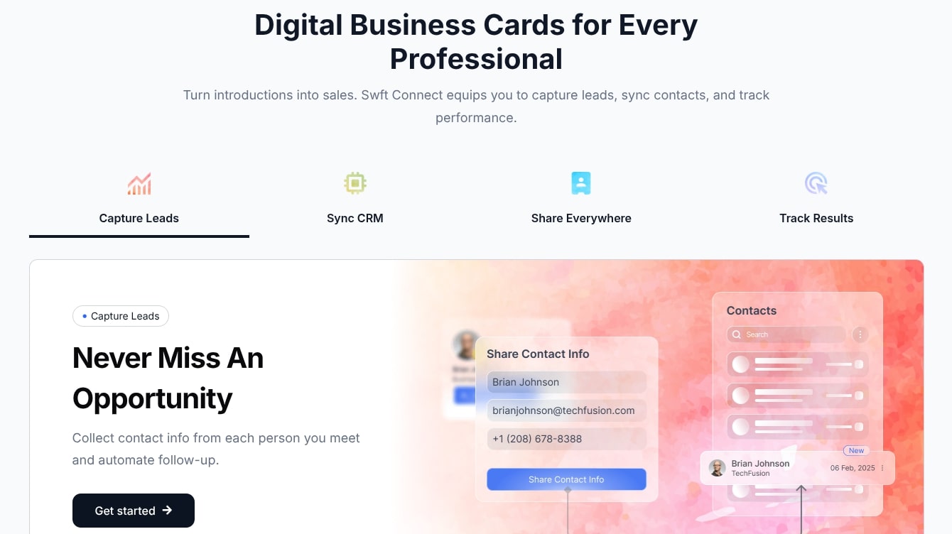 digital-business-card-app-for-professionals-to-capture-leads-and-sync-contacts