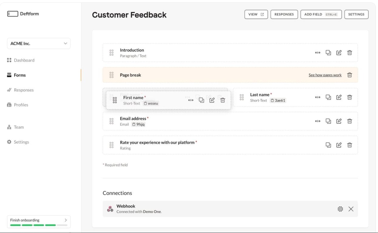 digital-interface-for-creating-and-managing-customer-feedback-forms