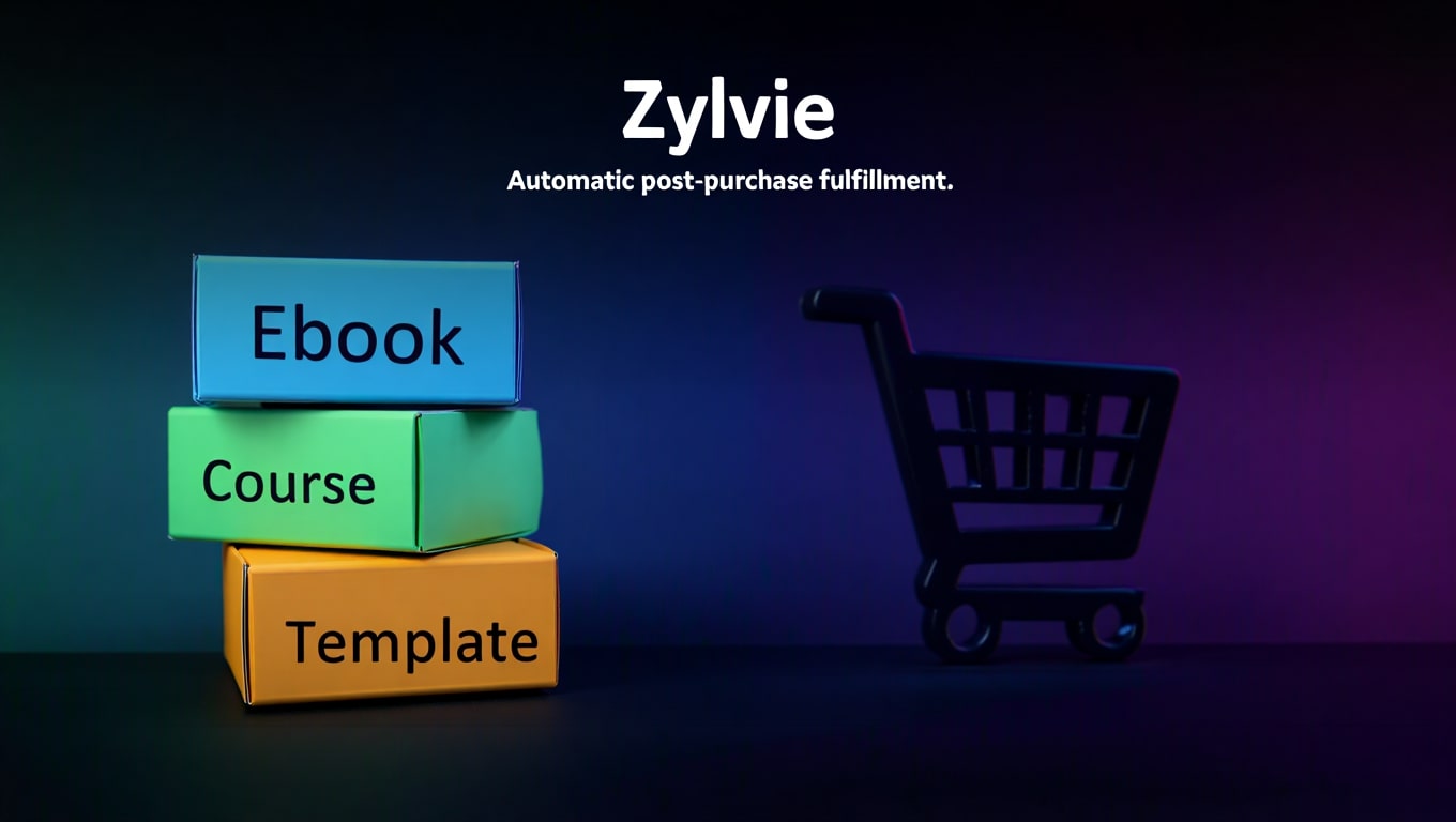 digital-products-and-shopping-cart-with-fulfillment-concept
