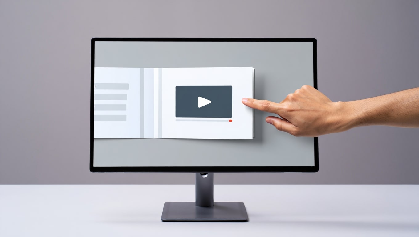 hand-pressing-play-button-on-digital-video-player-screen