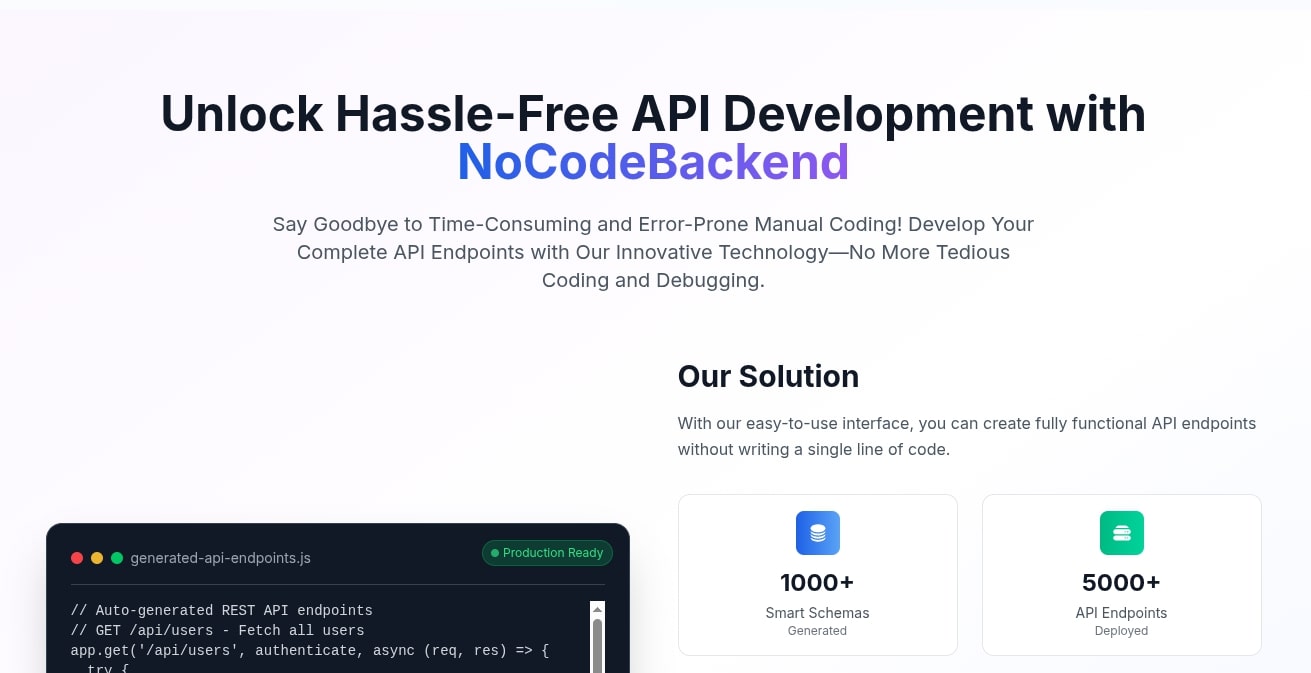 streamlined-api-development-with-innovative-no-code-backend-solutions