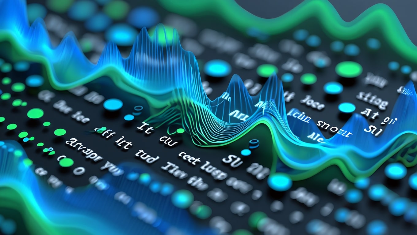 abstract-data-visualization-with-glowing-blue-and-green-waveforms-over-text