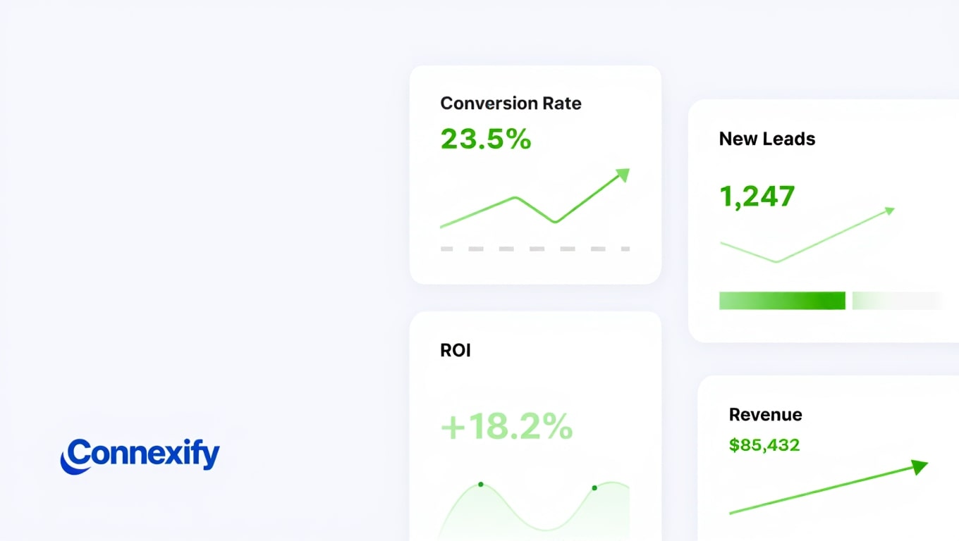 business-dashboard-showing-growth-in-conversion-rate-leads-and-revenue