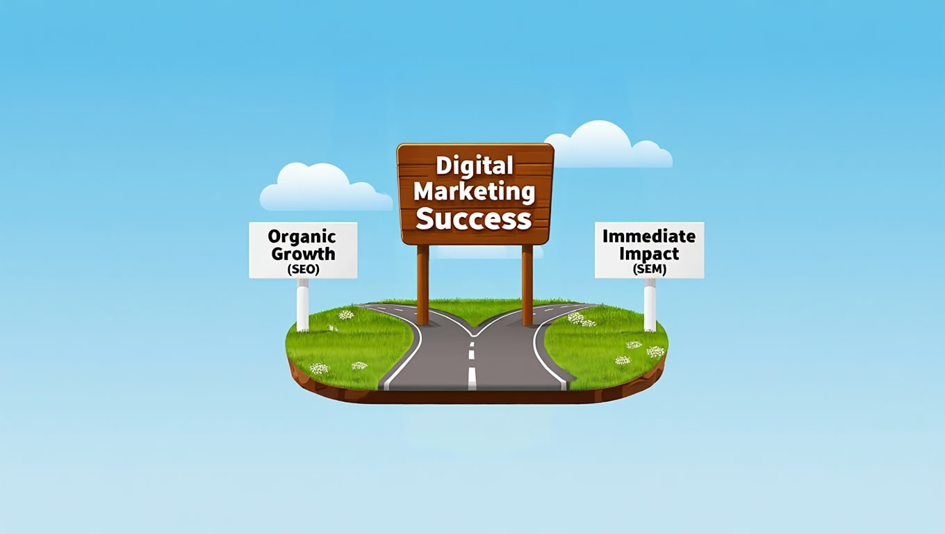 crossroads-of-digital-marketing-success-seo-vs-sem