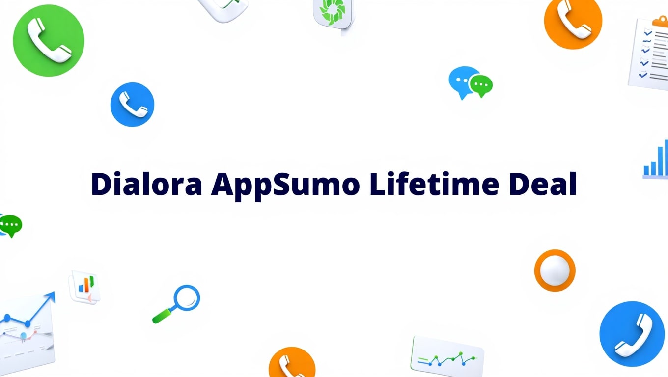 dialora-appsumo-lifetime-deal-offer-with-communication-icons