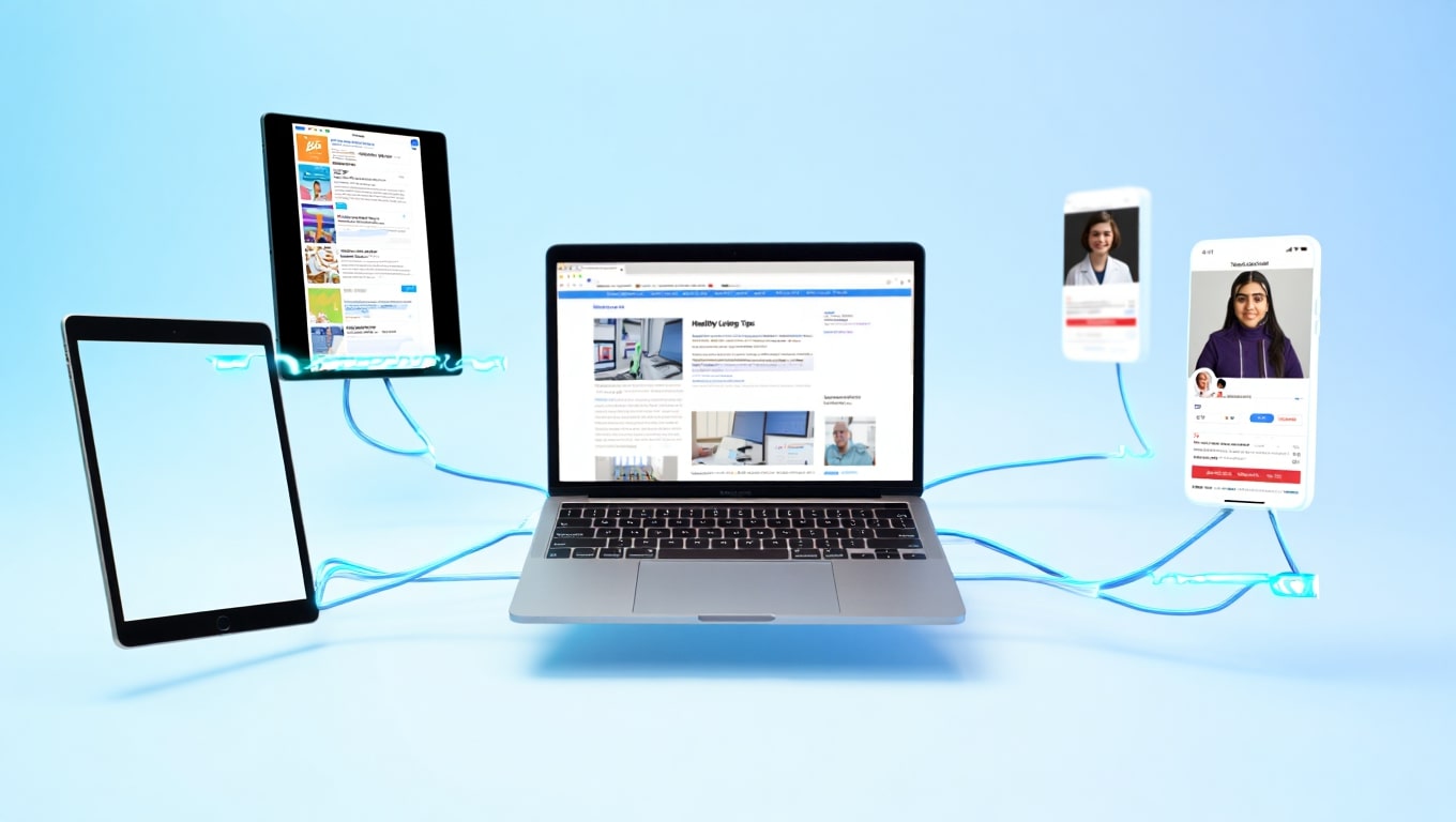 diverse-devices-connected-by-glowing-cables-symbolizing-digital-connectivity-and-information-flow