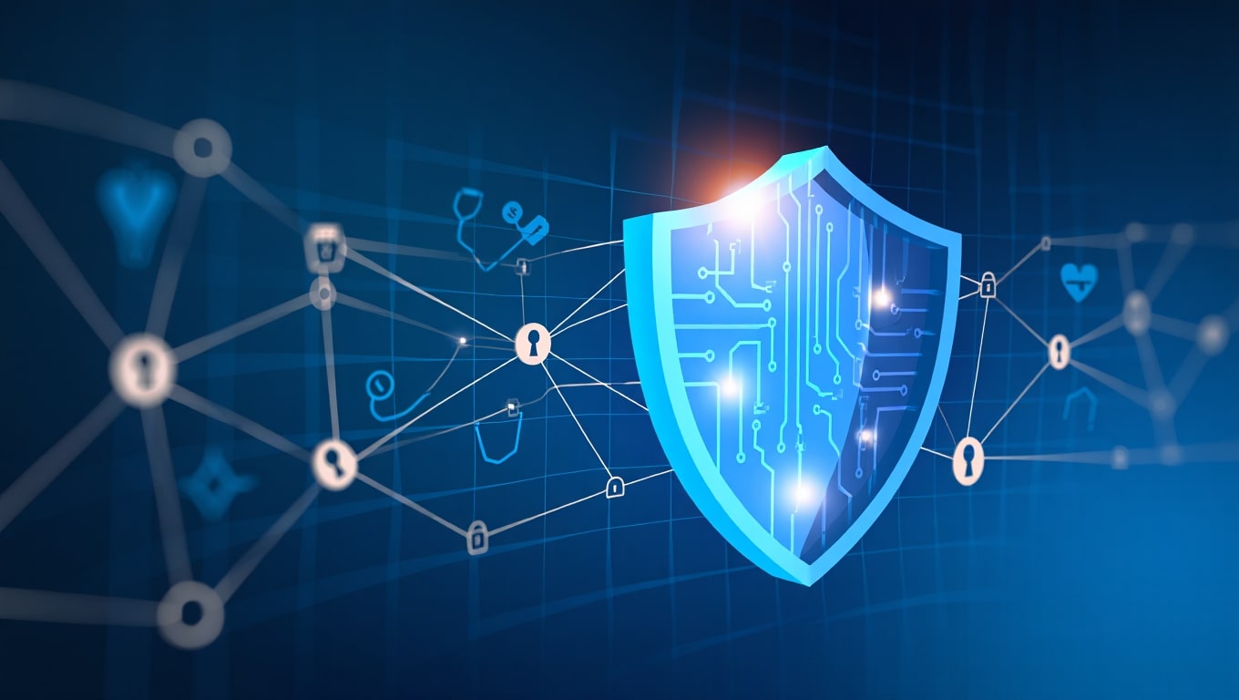 glowing-digital-shield-protects-data-in-secure-network
