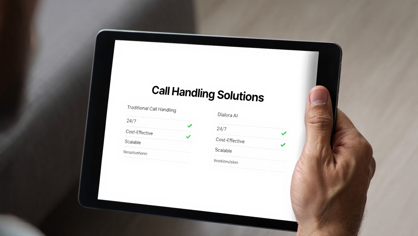 hand-holding-tablet-displaying-innovative-call-handling-solutions-comparison