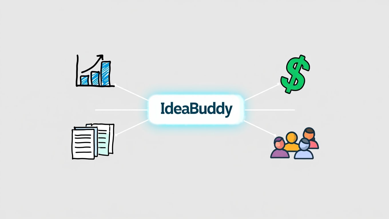 ideabuddy-concept-with-finance-team-and-growth-icons