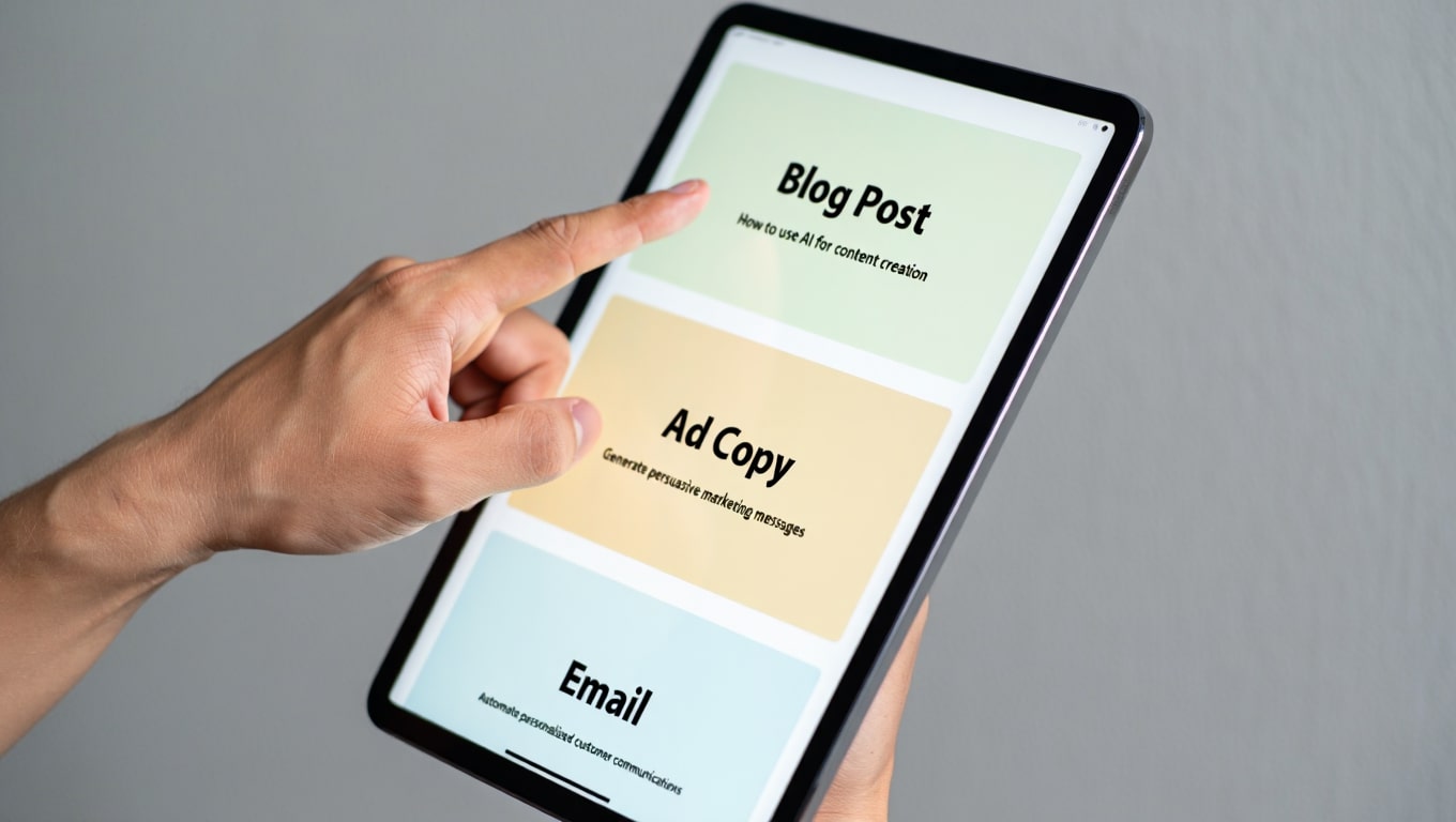 person-using-tablet-for-ai-content-creation-and-marketing