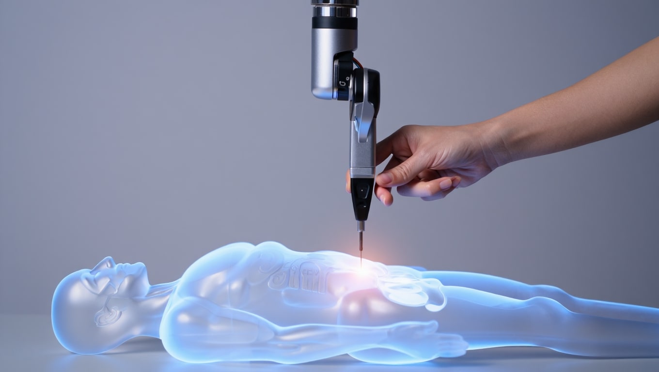 robotic-surgeon-performing-delicate-procedure-on-transparent-human-body