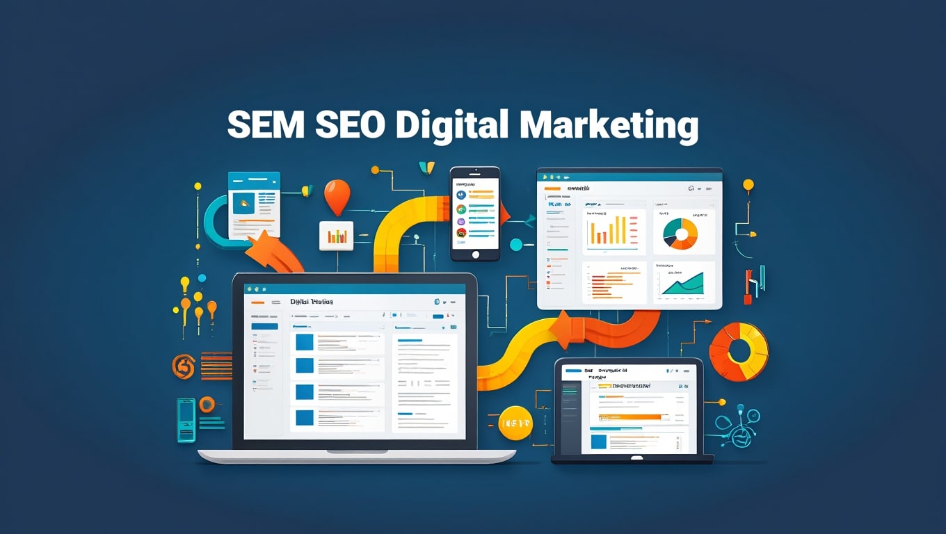 strategic-sem-seo-digital-marketing-analytics-on-screens
