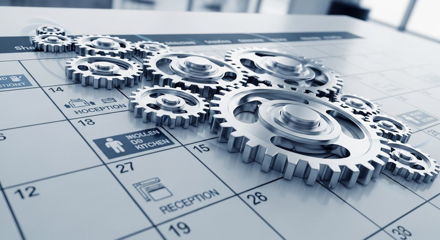 metallic-gears-interlocking-on-a-calendar-symbolizing-planning-and-efficiency